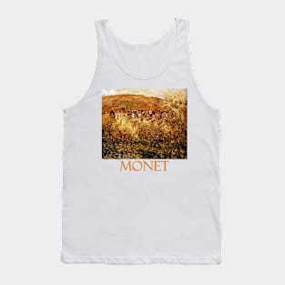 Apple Trees in Blossom by Claude Monet Tank Top